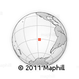Outline Map of the Area around 30° 52' 1" S, 114° 40' 30" W, rectangular outline