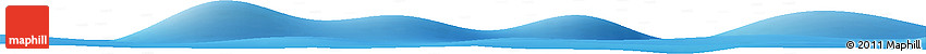Shaded Relief Horizon Map of the Area around 30° 52' 1" S, 117° 13' 29" W