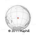 Outline Map of the Area around 30° 52' 1" S, 144° 25' 30" W, rectangular outline