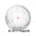 Outline Map of the Area around 30° 52' 1" S, 148° 40' 30" W, rectangular outline