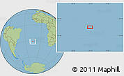 Savanna Style Location Map of the area around 30° 52' 1" S, 15° 13' 29" W