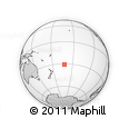 Outline Map of the Area around 30° 52' 1" S, 162° 16' 30" W, rectangular outline