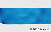 Physical Panoramic Map of the area around 30° 52' 1" S, 168° 13' 29" W
