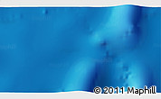 Physical 3D Map of the area around 30° 52' 1" S, 169° 4' 29" W