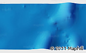 Shaded Relief 3D Map of the area around 30° 52' 1" S, 169° 4' 29" W