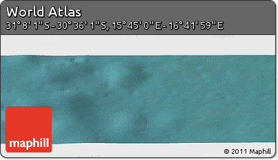 Satellite Panoramic Map of the Area around 30° 52' 1" S, 16° 13' 30" E