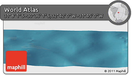 Satellite Panoramic Map of the Area around 30° 52' 1" S, 32° 13' 30" W