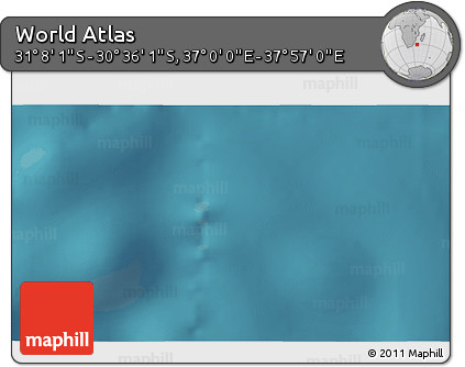Satellite 3D Map of the Area around 30° 52' 1" S, 37° 28' 30" E