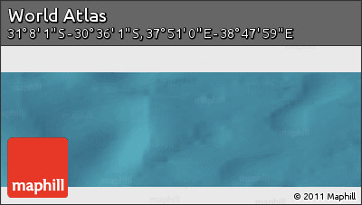 Satellite Panoramic Map of the Area around 30° 52' 1" S, 38° 19' 30" E