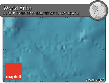 Satellite Map of the Area around 30° 52' 1" S, 38° 10' 29" W