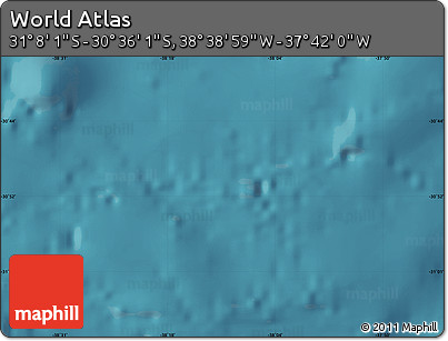 Satellite Map of the Area around 30° 52' 1" S, 38° 10' 29" W