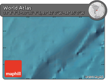 Satellite Map of the Area around 30° 52' 1" S, 49° 13' 30" W