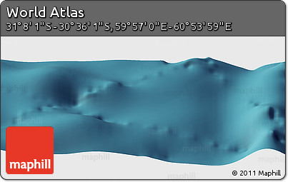 Satellite Panoramic Map of the Area around 30° 52' 1" S, 60° 25' 29" E