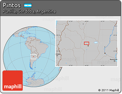 Gray Location Map of Pintos