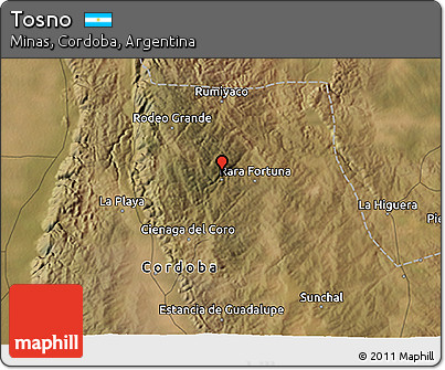 Satellite 3D Map of Tosno