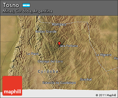 Satellite 3D Map of Tosno