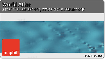 Satellite Panoramic Map of the Area around 30° 52' 1" S, 78° 16' 30" E