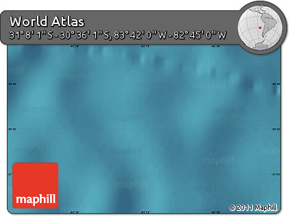 Satellite Map of the Area around 30° 52' 1" S, 83° 13' 29" W