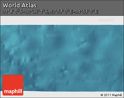 Satellite 3D Map of the Area around 30° 52' 1" S, 94° 25' 30" E