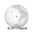 Outline Map of the Area around 30° 52' 1" S, 94° 16' 30" W, rectangular outline
