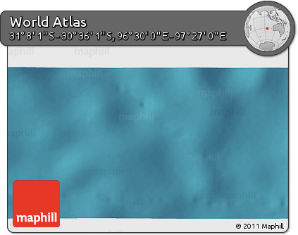 Satellite 3D Map of the Area around 30° 52' 1" S, 96° 58' 29" E