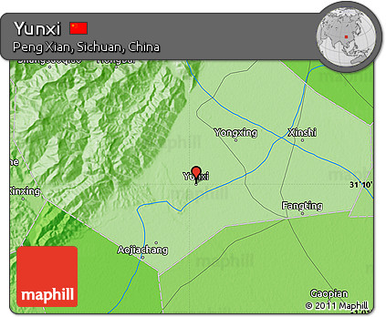 Political Map of Yunxi