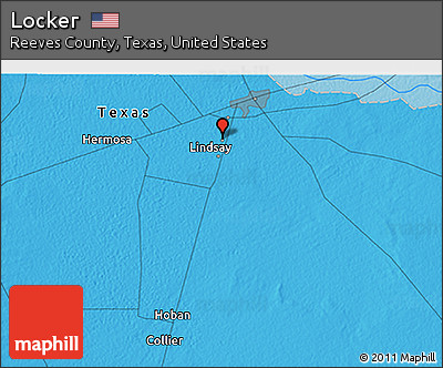 Political 3D Map of Locker