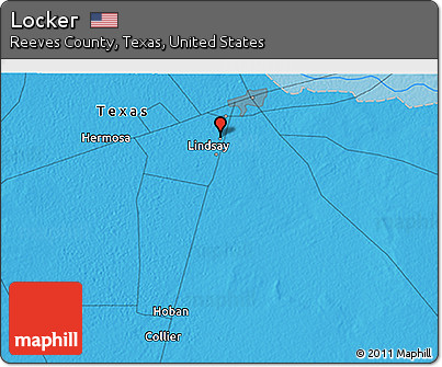 Political 3D Map of Locker