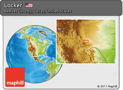 Physical Location Map of Locker