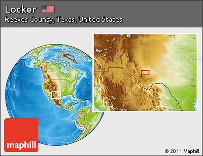 Physical Location Map of Locker