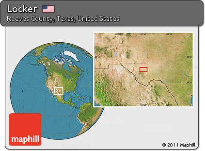 Satellite Location Map of Locker