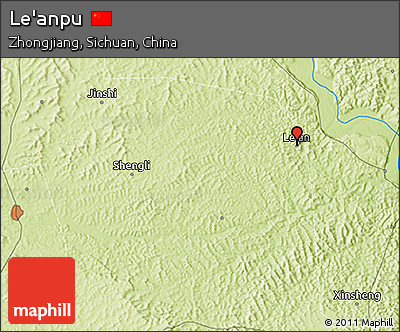 Physical 3D Map of Le'anpu