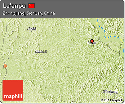 Physical 3D Map of Le'anpu