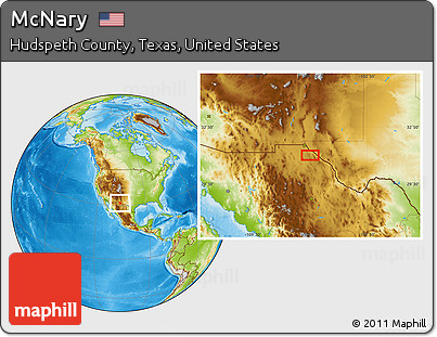 Physical Location Map of McNary