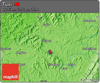Political Map of Tuxi