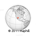 Outline Map of the Area around 31° 11' 6" N, 108° 43' 29" W, rectangular outline