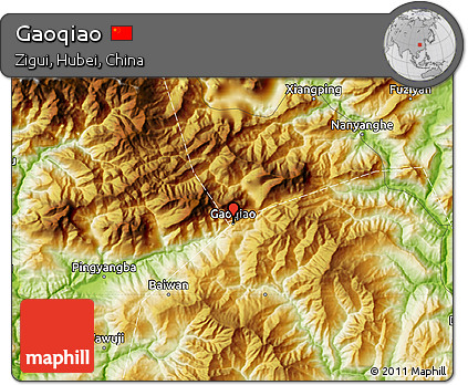 Physical Map of Gaoqiao