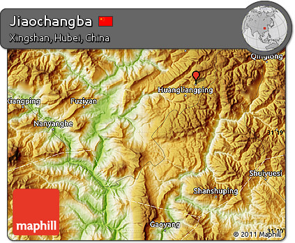 Physical Map of Jiaochangba