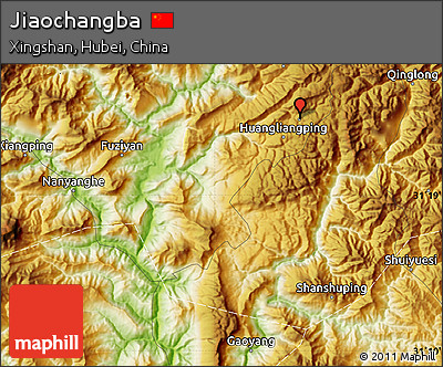 Physical Map of Jiaochangba