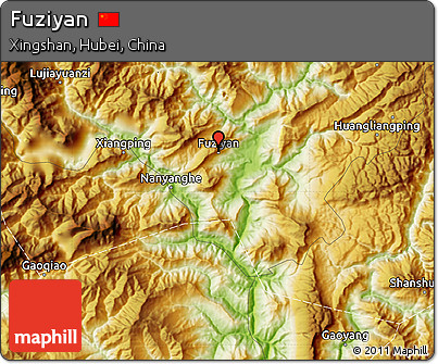 Physical Map of Fuziyan