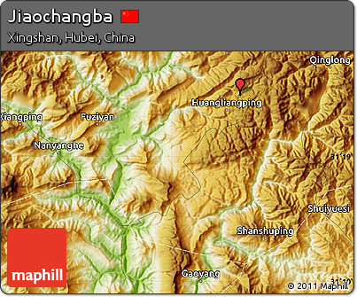 Physical Map of Jiaochangba