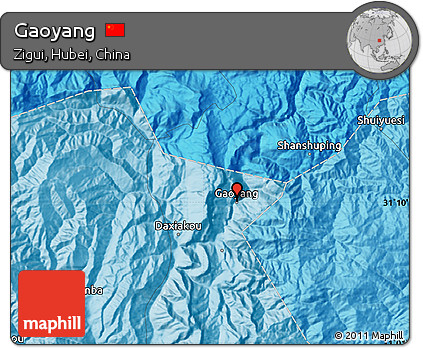 Political Map of Gaoyang