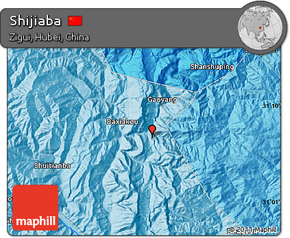 Political Map of Shijiaba