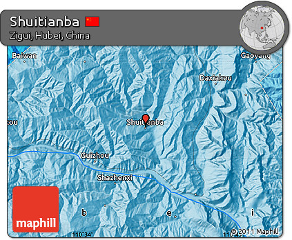 Political Map of Shuitianba