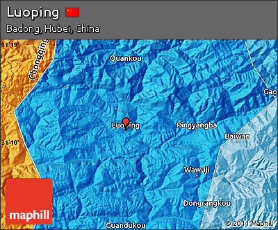 Political Map of Luoping