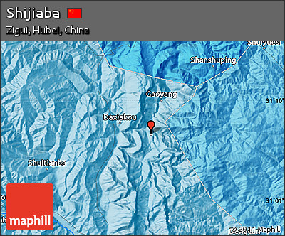 Political Map of Shijiaba