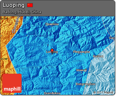 Political Map of Luoping