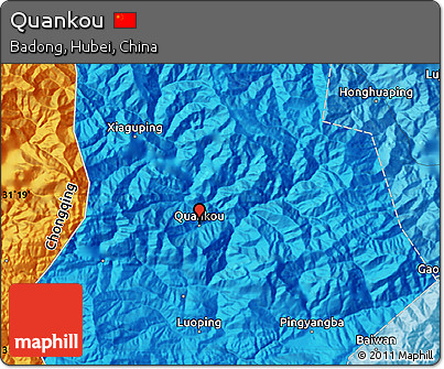 Political Map of Quankou