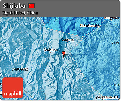 Political Map of Shijiaba