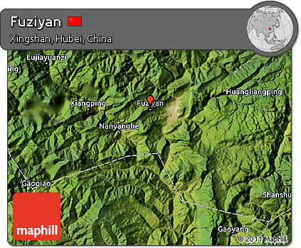 Satellite Map of Fuziyan